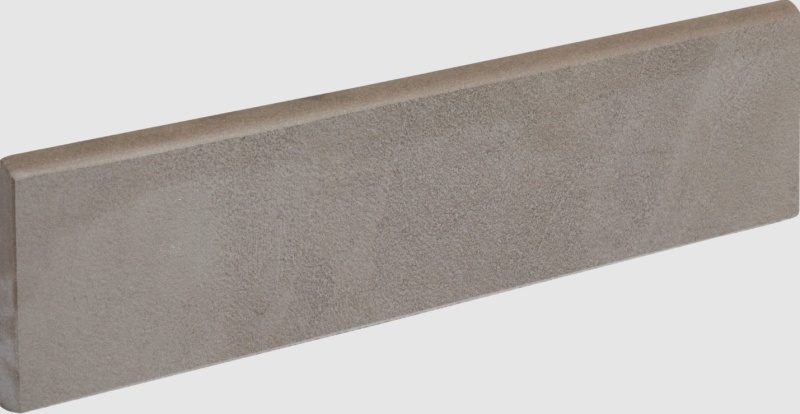 Citylife Tin Porcelain Floor & Wall Trim - 3" x 12" Bullnose - Matte