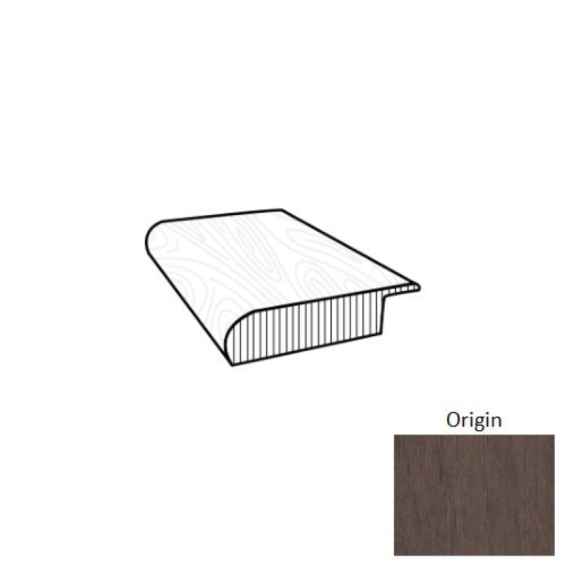 Imperial Pecan Overlap Stair Nose