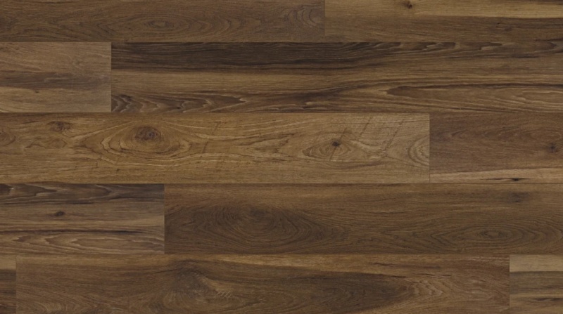 Coretec Plus Hd Integrated Bevel Blended Umber Luxury Vinyl Plank Flooring - Uv Acrylic - 7.05" X 48.03"