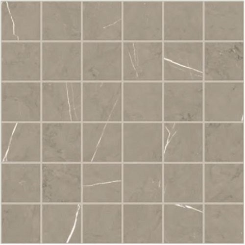 Piasentina Smoke Porcelain Mosaic 13" x 13" Matte