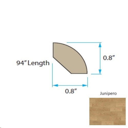 Sawatch Junipero Luxury Vinyl Quarter Round Trim