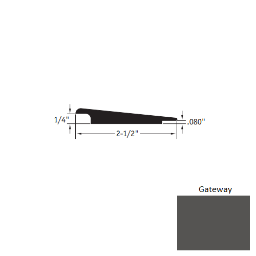 Johnsonite Gateway Vinyl Moulding / Trim