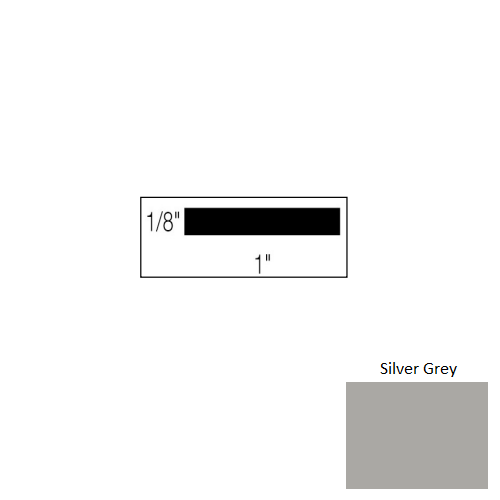 Johnsonite Silver Grey Vinyl Moulding / Trim