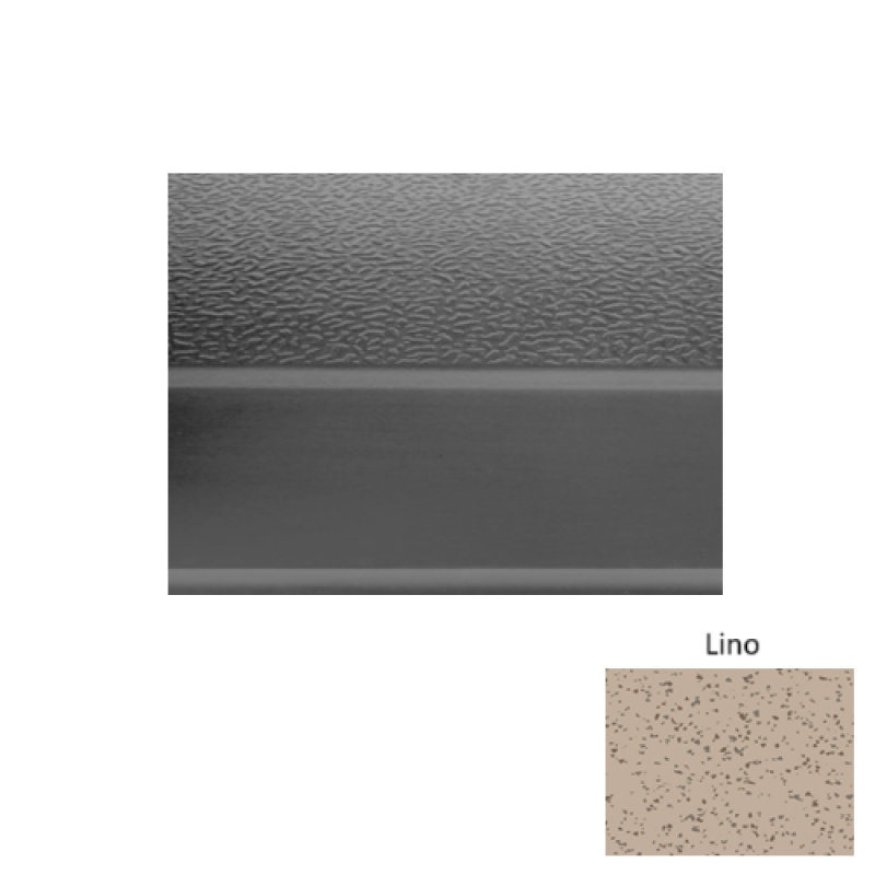 Fiesta 93 Lino Textured Rubber (Sq) Stair Tread - Textured
