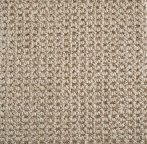 Antrim Jagger Bone Wool Carpet - Textured