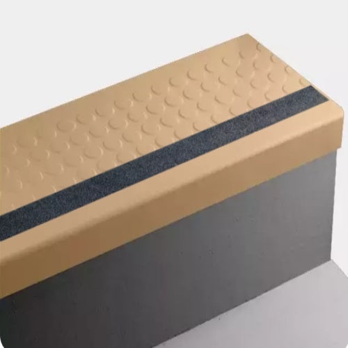 Johnsonite Mr Sunshine Raised Round Rubber Moulding / Trim