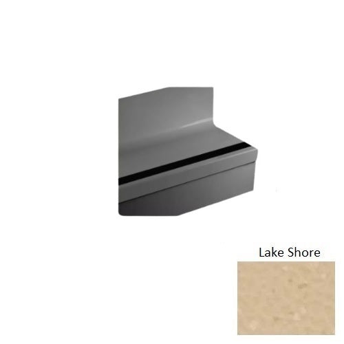 Speckled Stair Tread with Riser, 19" x 36"