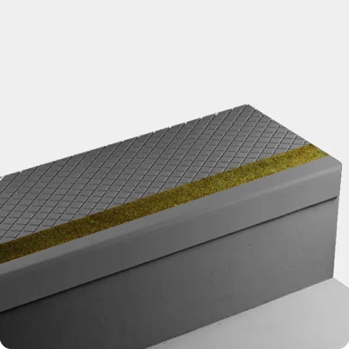 Johnsonite Gateway Diamond Textured Rubber Stair Tread