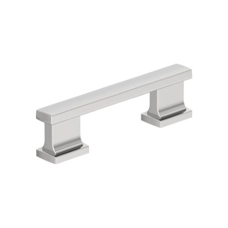 Triomphe Zinc Bar Cabinet Pull - Polished Chrome