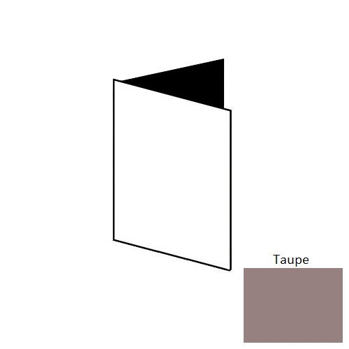 Taupe Vinyl Moulding Trim .080" x 2 1/2"