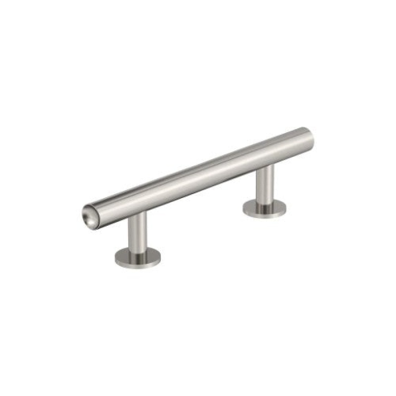 Radius Stainless Steel Bar Cabinet Pull - Polished Nickel