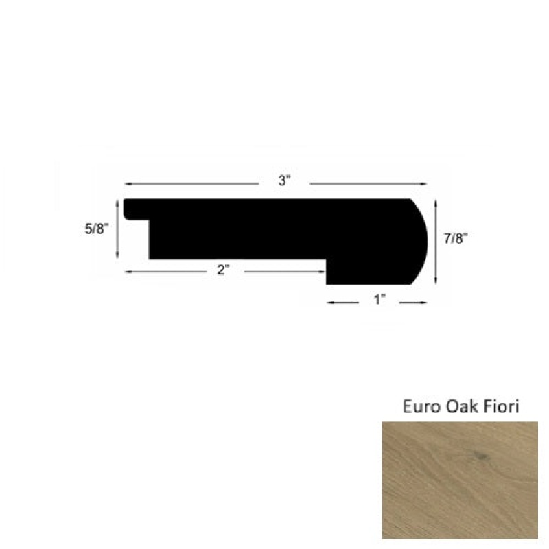 Terreno Euro Oak Foiri Round Stair Nose