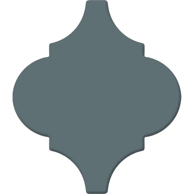 Mythology Aura Arabesque Ceramic Tile - Glossy - 6" Arabesque