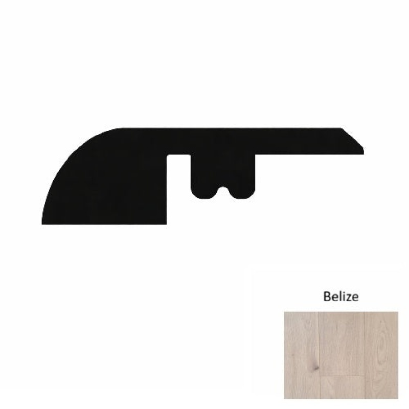 Paradise Belize Laminate Wood Moulding / Trim - 94" Reducer - Wire Brushed