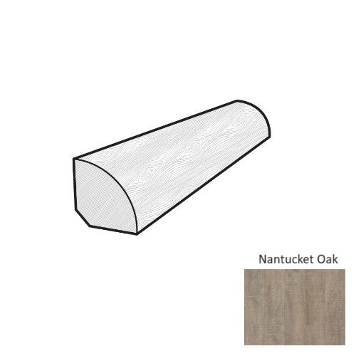 Coretec Plus 7 Inch Nantucket Oak Quarter Round Trim