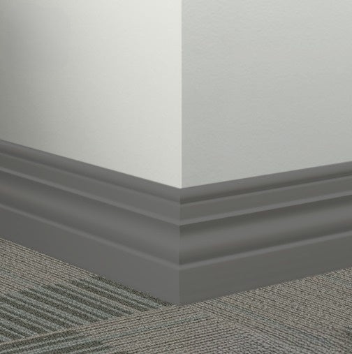 Johnsonite Burnt Umber Rubber Millwork Contoured Wall Base
