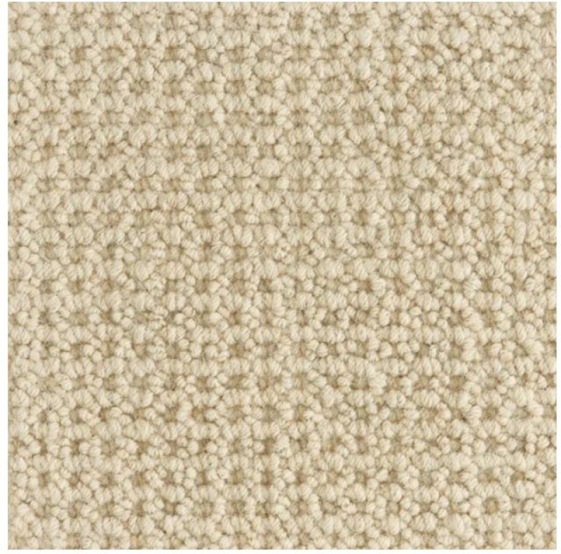 Hibernia Colony Pearl Wool Carpet - Textured