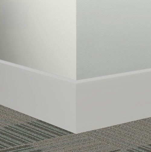 Johnsonite Vapor Grey Rubber Millwork Contoured Wall Base - 2 1/2" X 96" X 3/8" Mandalay 2.5" - Millwork Contoured Wall Base