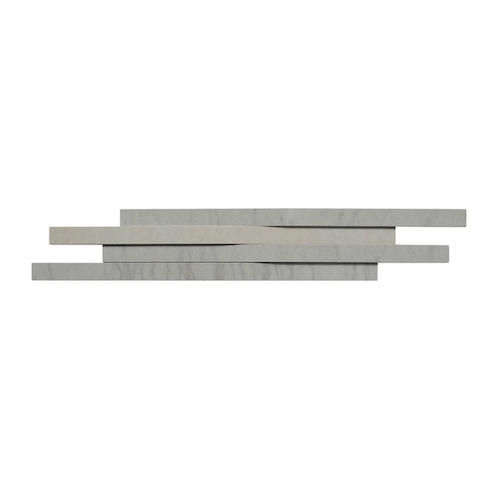 Profile Sandstone Grey Marble Mosaic - Rhythm - Honed
