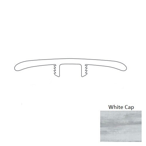 Adura Max Rectangles (Mar) Cape May White Cap T Molding