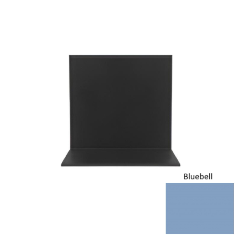 Pinnacle Bluebell Rubber Sanitary Toe Wall Base - 4" X 48"
