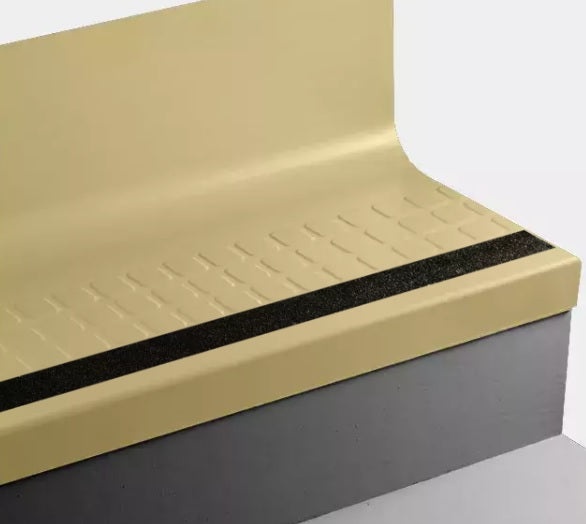 Canary 19" x 72" Angle Fit Stair Tread With Riser