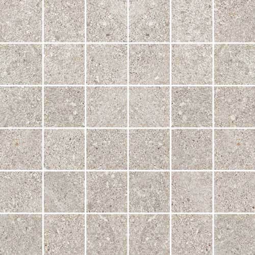 Folk Ice Porcelain Mosaic - 2" X 2" - Natural
