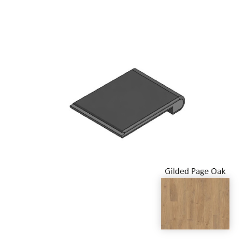 Naturetek Plus Ellicott Point Gilded Page Oak Flush Stair Nose