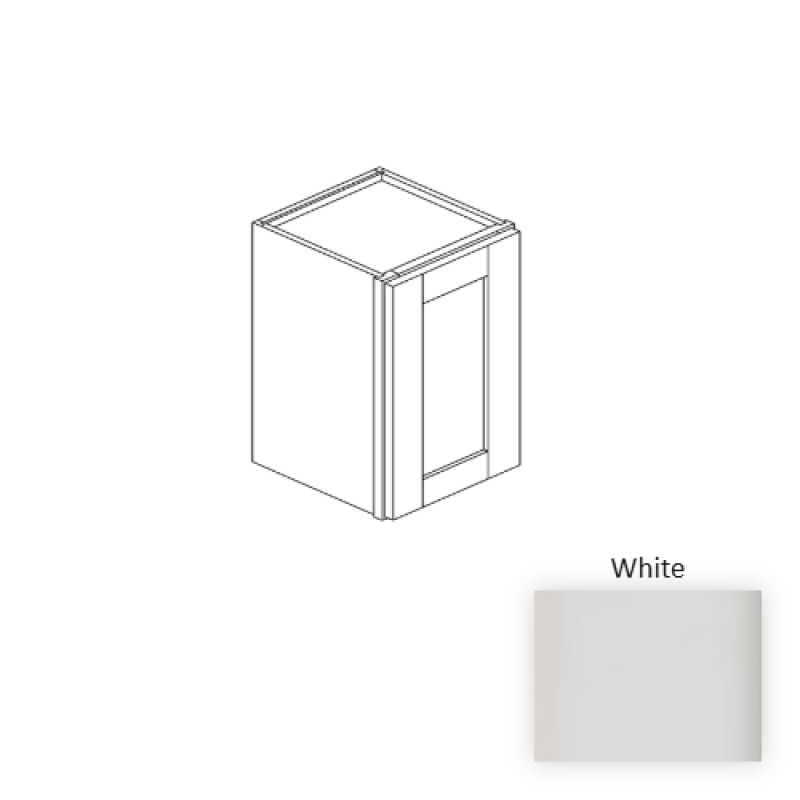 White Wood Kitchen Wall Cabinet
