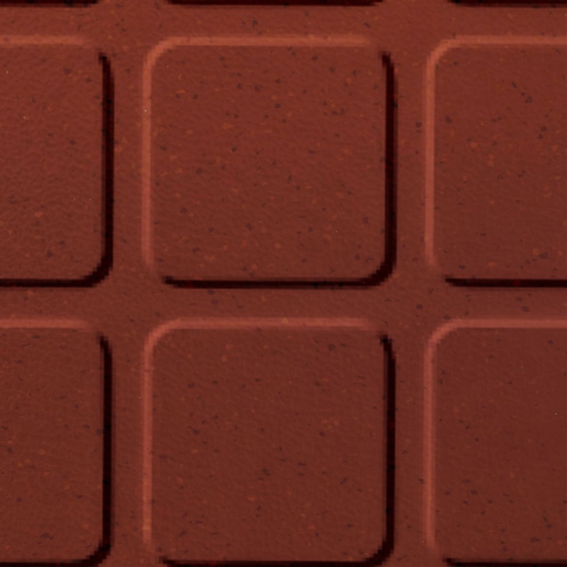 Johnsonite Sailor Raised Square Color Splash Speckled Rubber Tile - Textured - 24" X 24"