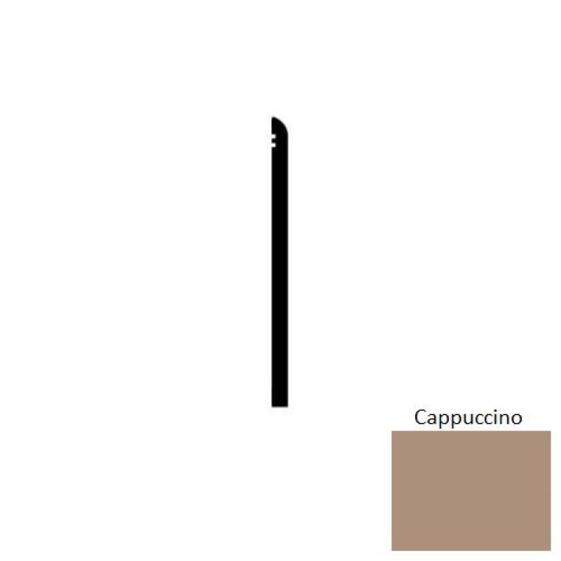 Cappuccino Vinyl Wall Base