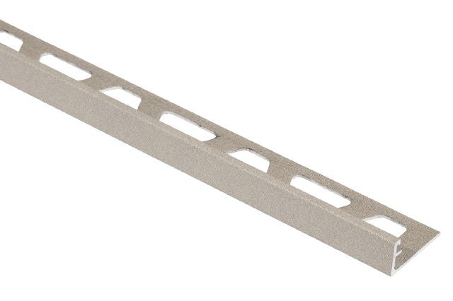 Jolly Metal Tile Edging Trim - Cream Textured Color Coated Aluminum