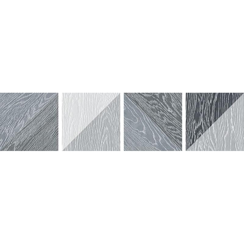 Urbana Wood Black Porcelain Tile - Matte - 6.5" x 6.5"