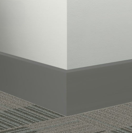 Rubber Millwork Contoured Wall Base 4 1/2" x 96" x 3/8" Mandalay
