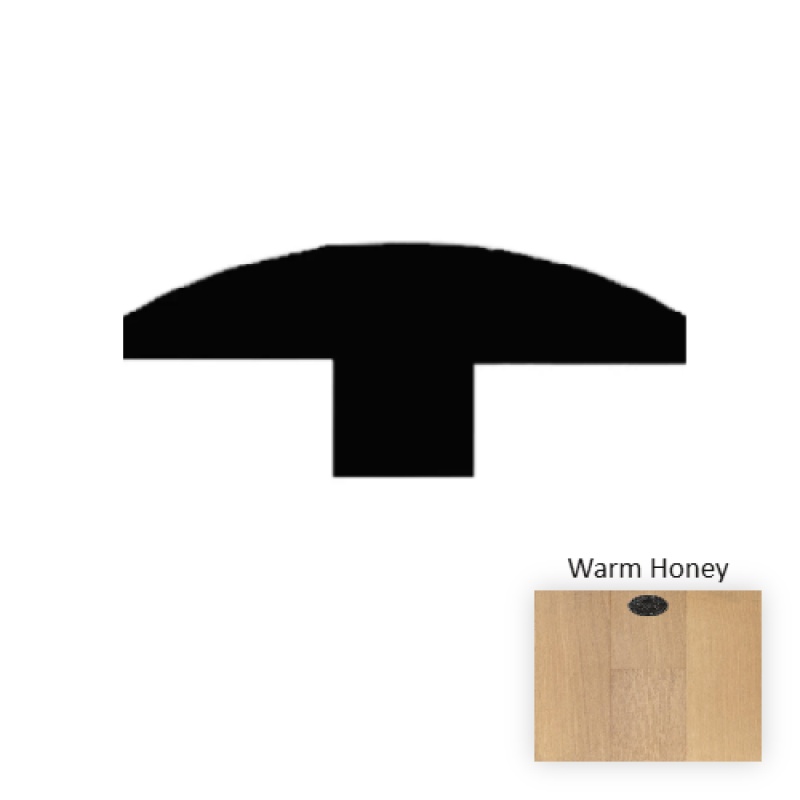 Italia Classics Portofino Warm Honey Hardwood Moulding / Trim - 94.49" T Molding - Wire Brushed