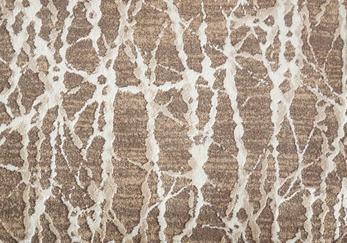Relax Sound Waves Desert Polysilk Blend Carpet - Pattern