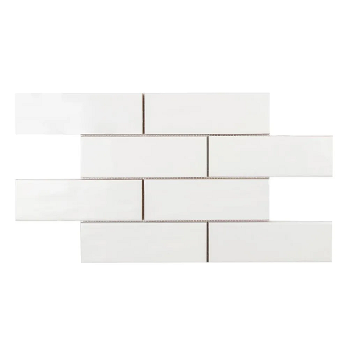 Spec 09 White Ceramic Mosaic Tile