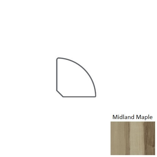 Midland Maple Luxury Vinyl Quarter Round Trim