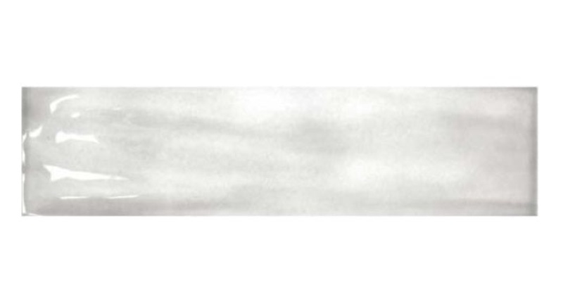 Joyful Nature Ash Ceramic Tile - Glossy - 4" X 16"