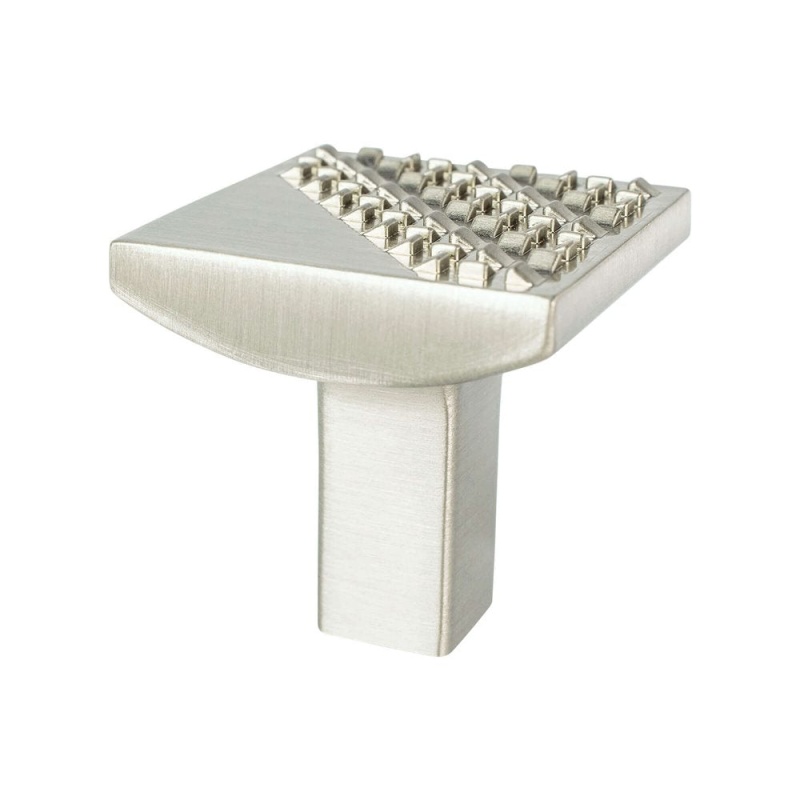 Berenson Roque Brushed Nickel Zinc Cabinet Knob