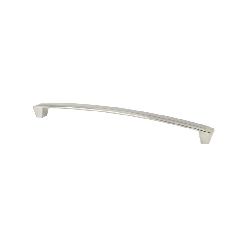 Berenson Laura Zinc Appliance Pull - Brushed Nickel - 12" (304.8 Mm) Center To Center