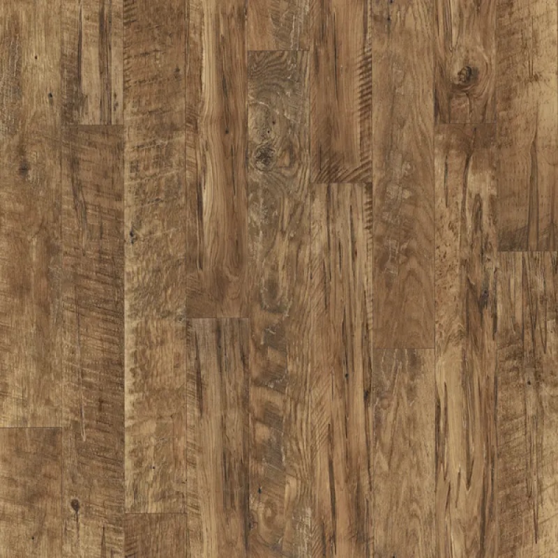 Silver Black Mountain Oak Fireside Resilient Luxury Sheet Vinyl - Pattern