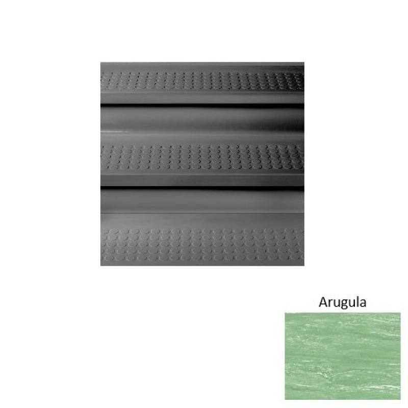 Roppe Marbleized Arugula Stair Tread with Riser