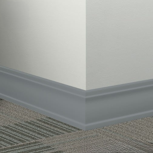 Johnsonite Storm Cloud Rubber Millwork Contoured Wall Base