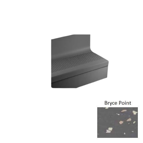Johnsonite Bryce Point Diamond Rubber Stair Tread