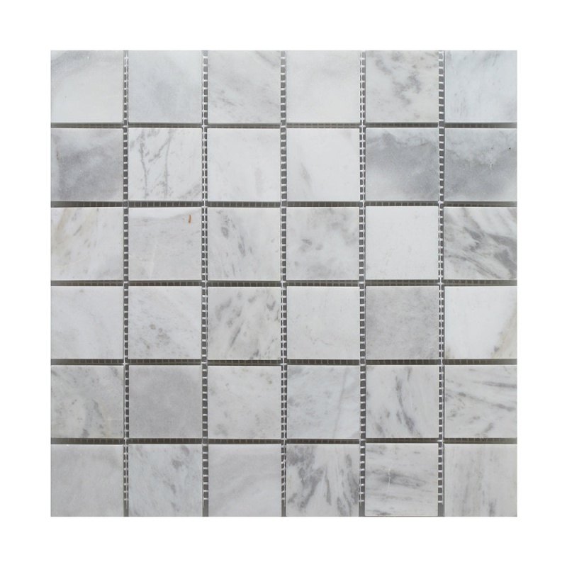 Blue De Argentino Marble Mosaic - 2" x 2" Polished