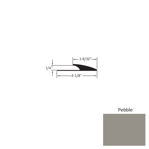 Johnsonite Pebble Vinyl Moulding / Trim