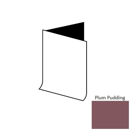 Plum Pudding Vinyl Cove Base Outside Corner Trim
