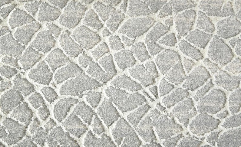 Relax Pulse Chrome Polysilk Blend Carpet - Pattern