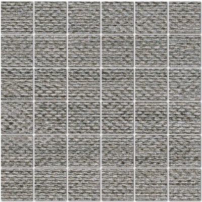 Craft Quilt Porcelain Mosaic - 2" x 2" - Matte & Textured